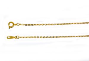 Trace Chain Gold Plate