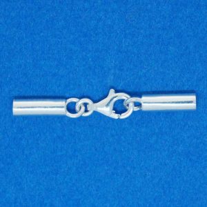 Cord End (2mm) | Sterling Silver