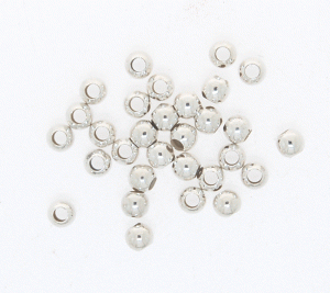 Spacer Bead Plain Round (2.5mm) | Sterling Silver