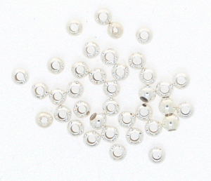 Spacer Bead Plain Round (2mm) | Sterling Silver