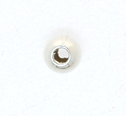 Spacer Bead Plain Round (4mm) | Sterling Silver