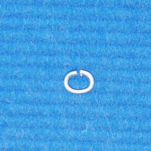 Jumpring Oval (3.5X2mm) OPEN | Silver Base Metal