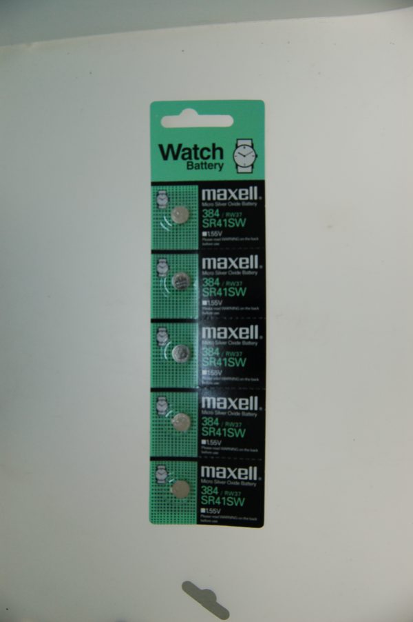 Maxell Micro Silver Oxide Battery SR41SW