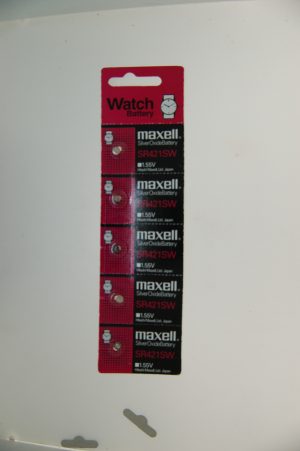 Maxell Silver Oxide Watch Battery SR421SW