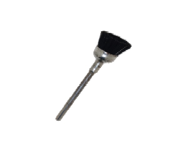 BLACK BRISTLE MOUNTED BRUSHES CUP