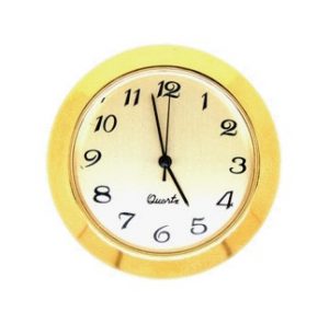 36mm Clock Insert GOLD ARABIC