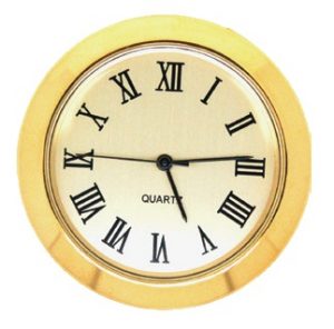 36mm Clock Insert GOLD ROMAN