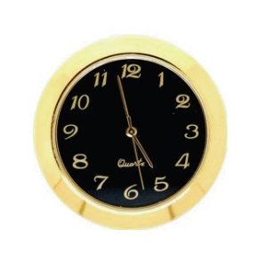 36mm Clock Insert BLACK ARABIC