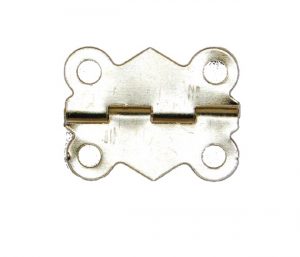 Brass Butterfly Hinge complete with Screws per piece