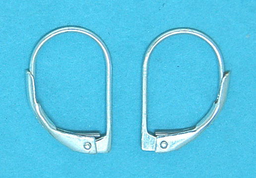 Leaver Back Earring (No Ring) 15x10mm