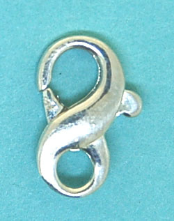 Clasp Infinity Lobster 13mm Sterling Silver