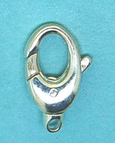 Lobster Clasp Movable Sterling Silver 6.5mmx13mm
