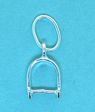 Pendant Bail Sterling Silver 8mm