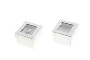 Window Ring Box | Silver