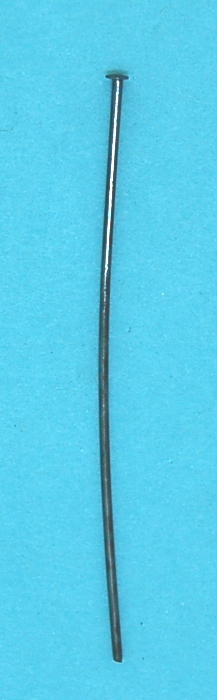 Headpin (0.8mm wire) | gunmetal base metal