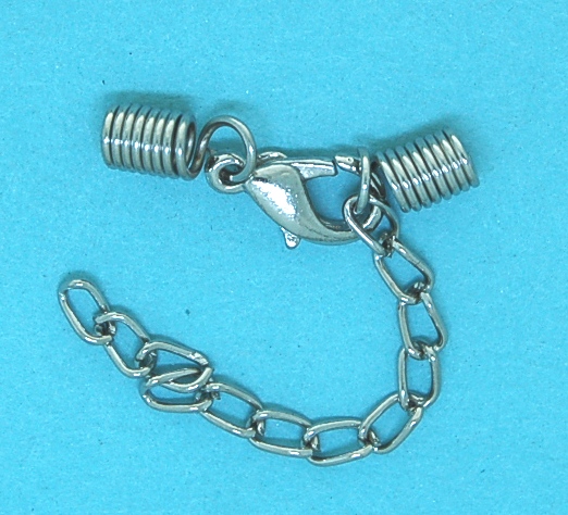 Greek Spring with Clasp (3.0mm) | Silver Base