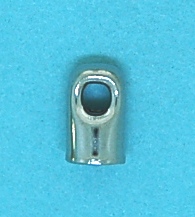 Cord End (4.0mm) | silver base metal