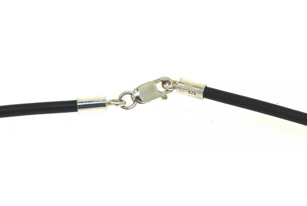 Neoprene Chocker with Sterling Silver Parrot Clasp