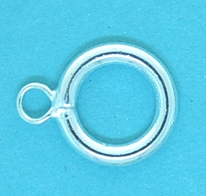 Toggle Clasp Silver Plate