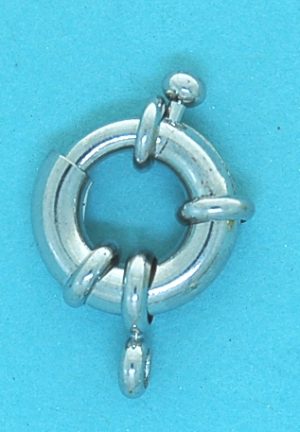 Antique Silver Bolt Ring (15mm)