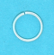 Jump Ring Silver Plate (10mm)