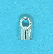 Cord End Silver Plate (3.5mm)