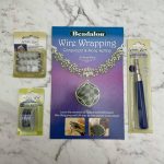 Gift set: Wire Wrapping booklet, mandrill, wire and straightener